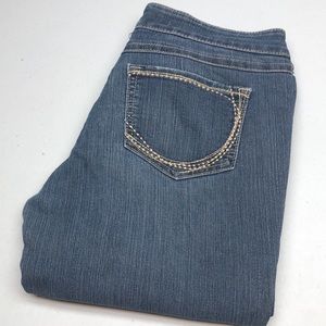 LIKE NEW VINTAGE BRODY MIDRISE FLARE BOOT JEANS 28x36 ⭐️